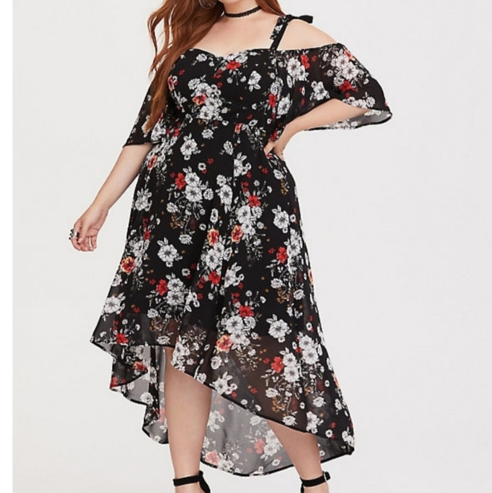 Cold Shoulder Dress